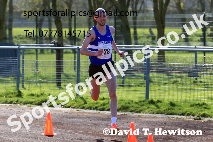 Senior Mens 12 Stage Road Relay, 2026 Northern Mens 12 and Womens 6 Stage Road Relays and Young Athletes 5k, Sheepmount Stadium, Carlisle. Photo: David T. Hewitson/Sports for All Pics